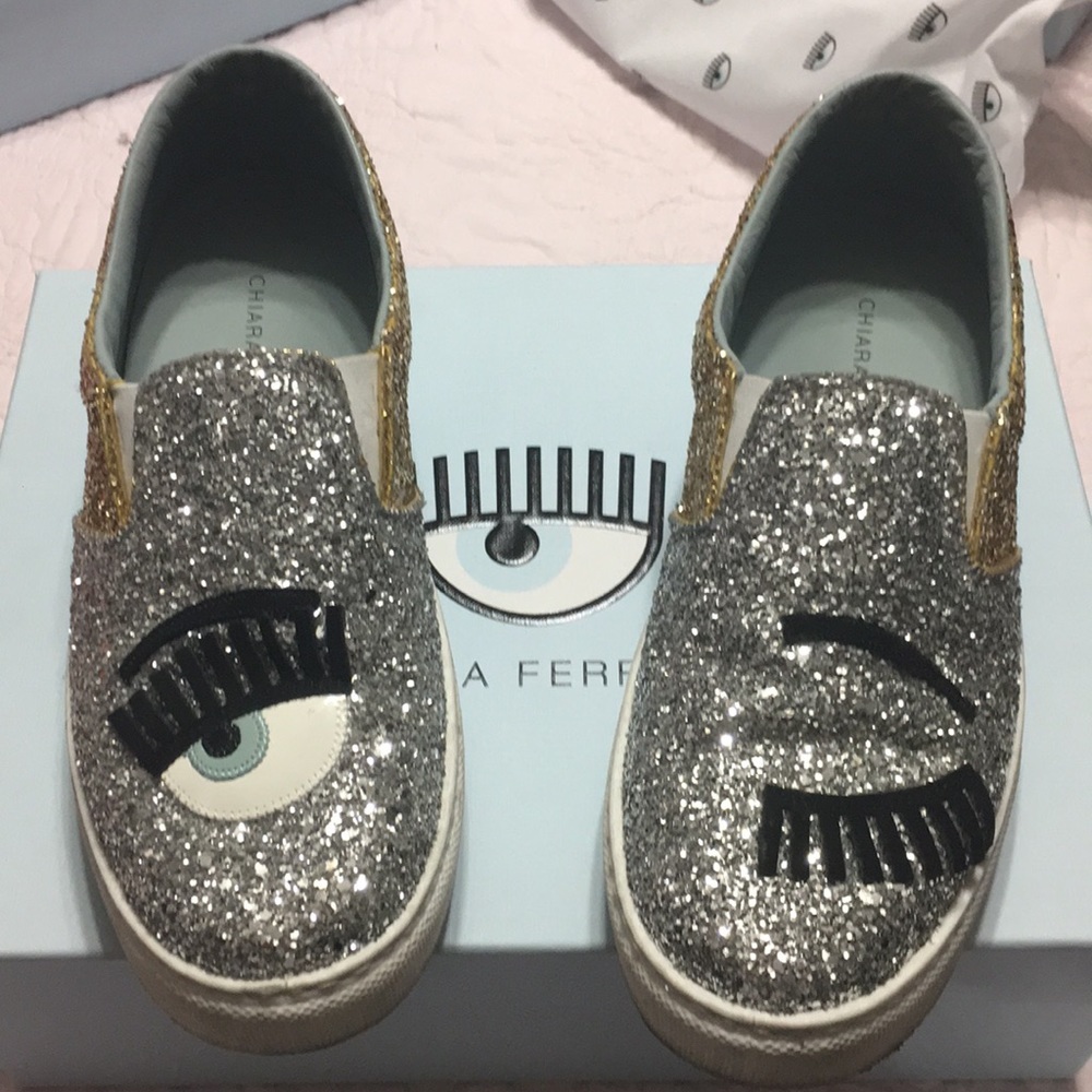 Chiara ferragni slip on sneakers